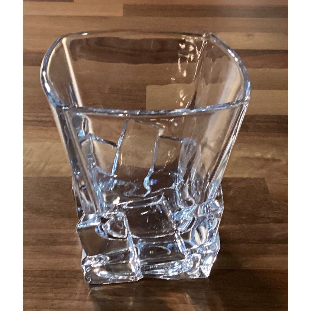 Bohemia Crystal Crack Whiskey Glass